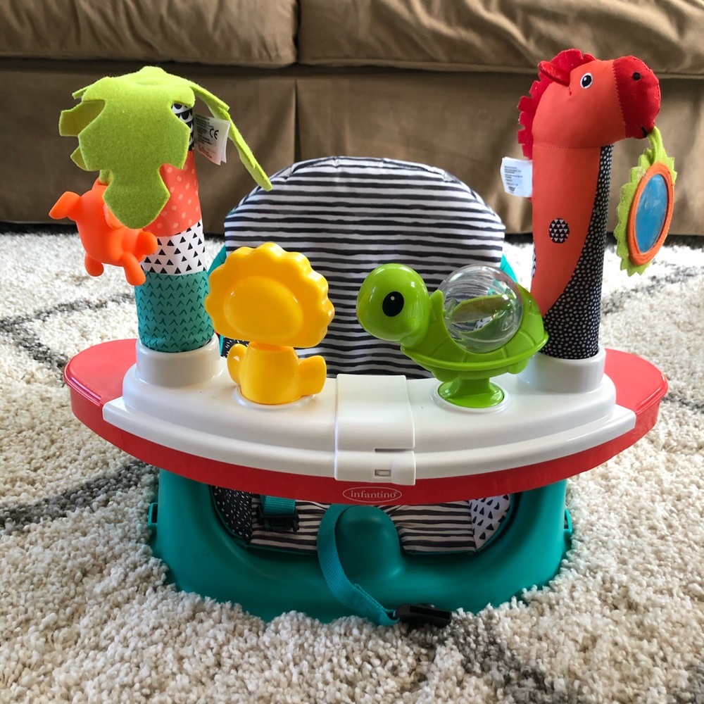 Infantino booster seat toy